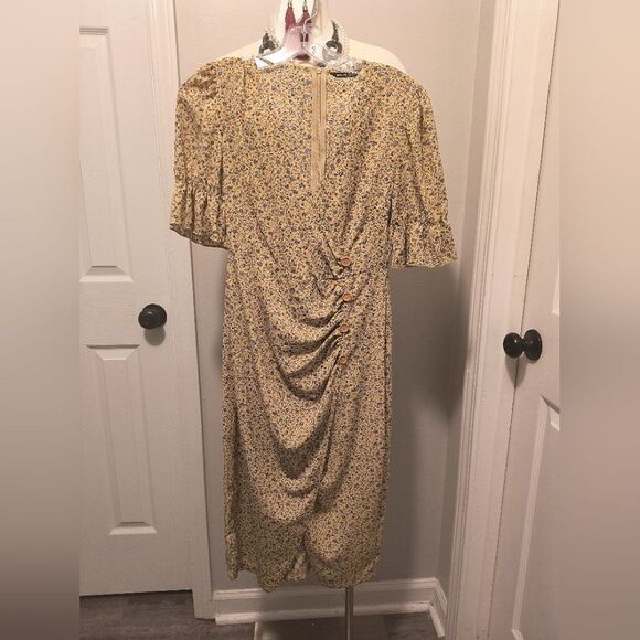 SHEIN Ditzy Floral Puff Sleeve Dress - Picture 11 of 13